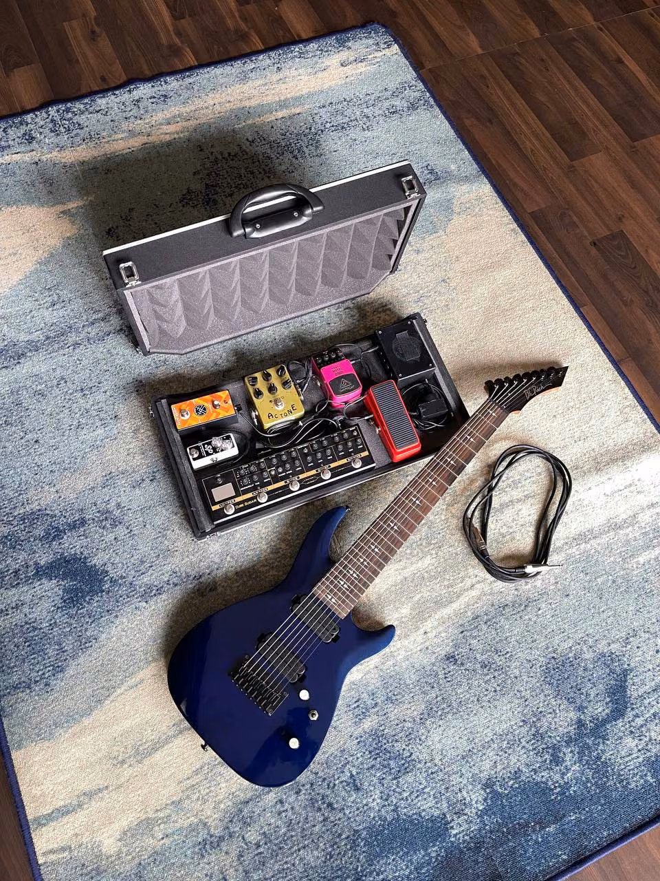 Hardcase — Multi-Effects + Pedalboard Rig