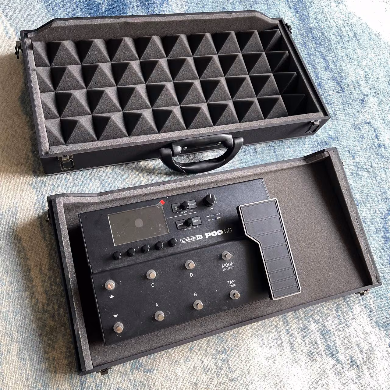 Hardcase — Line 6 POD Go view 2